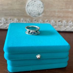 925 sterling silver amethyst ring